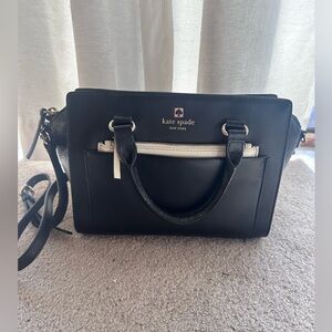 🩷 Kate Spade Black and White Women's Bag